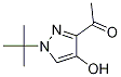 1-(1-tert-butyl-4-hydroxy-1H-pyrazol-3-yl)ethanone CAS#: 1197815-66-9