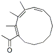 1-[(1E,3Z,5Z)-2,3,4-trimethyl-1-cyclododeca-1,3,5-trienyl]ethanone CAS#: 71550-37-3