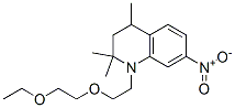 1-[2-(2-Ethoxyethoxy)ethyl]-1,2,3,4-tetrahydro-2,2,4-trimethyl-7-nitroquinoline CAS#: 71673-19-3