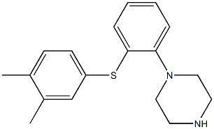 1-[2-[(3,4-diMethylphenyl)thio]phenyl]- Piperazine CAS#: 1293489-74-3