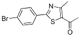 1-[2-(4-Bromophenyl)-4-methyl-5-thiazolyl]ethanone CAS#: 71338-62-0