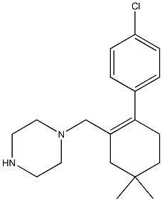 1-((2-(4-chlorophenyl)-5,5-diMethylcyclohex-1-enyl)Methyl)piperazine CAS#: 1228838-29-6