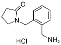 1-[2-(AMINOMETHYL)BENZYL]PYRROLIDIN-2-ONE HYDROCHLORIDE CAS#: 1172953-70-6