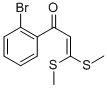 1-(2-BROMO-PHENYL)-3,3-BIS-METHYLSULFANYL-PROPENONE CAS#: 71504-00-2