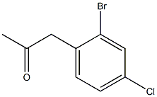 1-(2-BroMo-4-chlorophenyl)propan-2-one CAS#: 1305324-47-3