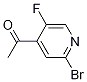 1-(2-BroMo-5-fluoropyridin-4-yl)ethanone CAS#: 1114523-56-6
