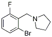 1-[(2-BroMo-6-fluorophenyl)Methyl]pyrrolidine CAS#: 1355247-07-2