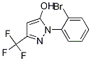 1-(2-Bromophenyl)-3-(trifluoromethyl)-1H-pyrazol-5-ol CAS#: 1153042-94-4