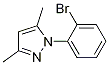 1-(2-Bromophenyl)-3,5-dimethyl-1H-pyrazole CAS#: 1155573-50-4