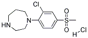 1-[(2-CHLORO-4-METHYLSULFONYL)PHENYL]HOMOPIPERAZINE HYDROCHLORIDE CAS#: 1170490-96-6