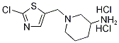 1-(2-Chloro-thiazol-5-ylMethyl)-piperidin-3-ylaMine dihydrochloride, 98+% C9H16Cl3N3S, 分子量 304.67 CAS#: 1185311-97-0