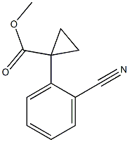 1-(2-Cyano-phenyl)-cyclopropanecarboxylic acid Methyl ester CAS#: 1092794-06-3