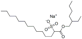 1-[(2-Ethylhexyloxy)carbonyl]-1-tridecanesulfonic acid sodium salt CAS#: 70788-31-7