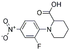 1-(2-FLUORO-4-NITROPHENYL)PIPERIDINE-2-CARBOXYLIC ACID CAS#: 1214189-74-8