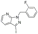 1-(2-Fluorobenzyl)-3-iodo-1H-pyrazolo[3,4-b]pyridine CAS#: 1313738-72-5