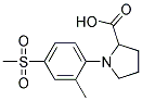 1-[(2-METHYL-4-METHYLSULFONYL)PHENYL]PYRROLIDINE-2-CARBOXYLIC ACID CAS#: 1188371-42-7