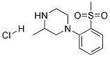 1-[2-(METHYLSULFONYL)PHENYL]-3-METHYLPIPERAZINE HYDROCHLORIDE CAS#: 1171143-63-7