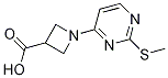 1-(2-Methylsulfanyl-pyrimidin-4-yl)-azetidine-3-carboxylic acid CAS#: 1289386-12-4