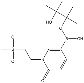 1-[2-(Methylsulfonyl)ethyl]-6-oxo-1,6-dihydropyridine-3-boronic Acid Pinacol Ester CAS#: 1083168-89-1
