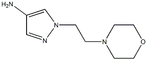 1-(2-Morpholin-4-yl-ethyl)-1H-pyrazol-4-ylaMine CAS#: 1152961-27-7