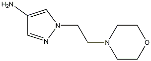1-(2-Morpholinoethyl)-1H-pyrazol-4-amine CAS#: 1177307-51-5