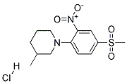 1-[2-Nitro-4-(methylsulfonyl)phenyl]-3-methylpiperidinehydrochloride CAS#: 1170534-84-5