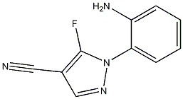 1-(2-aminophenyl)-5-fluoro-1H-pyrazole-4-carbonitrile CAS#: 1135324-00-3