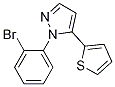 1-(2-broMophenyl)-5-(thiophen-2-yl)-1H-pyrazole CAS#: 1269292-50-3