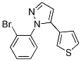 1-(2-broMophenyl)-5-(thiophen-3-yl)-1H-pyrazole CAS#: 1269292-27-4