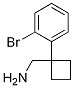 (1-(2-bromophenyl)cyclobutyl)methanamine CAS#: 1228994-79-3