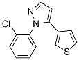 1-(2-chlorophenyl)-5-(thiophen-3-yl)-1H-pyrazole CAS#: 1269291-47-5