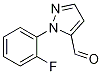 1-(2-fluorophenyl)-1H-pyrazole-5-carbaldehyde CAS#: 1269292-08-1