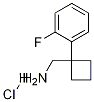(1-(2-fluorophenyl)cyclobutyl)methanamine hydrochloride CAS#: 1228879-43-3