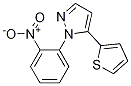 1-(2-nitrophenyl)-5-(thiophen-2-yl)-1H-pyrazole CAS#: 1269293-17-5