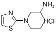 1-(2-thiazolyl)-3-piperidinaMine hydrochloride, 98+% C8H14ClN3S, 分子量 219.75 CAS#: 1185309-72-1