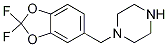 1-[(2,2-Difluoro-1,3-benzodioxol-5-yl)-Methyl]piperazine CAS#: 1093211-85-8