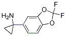 1-(2,2-Difluoro-benzo[1,3]dioxol-5-yl)-cyclopropylaMine CAS#: 1196157-40-0