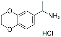 1-(2,3-DIHYDRO-BENZO[1,4]DIOXIN-6-YL)-ETHYLAMINE HYDROCHLORIDE CAS#: 1092797-55-1