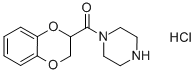 1-(2,3-Dihydro-1,4-benzodioxin-2-ylcarbonyl)piperazine hydrochloride CAS#: 70918-74-0