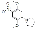1-(2,5-Dimethoxy-4-nitrophenyl)pyrrolidine CAS#: 71230-77-8