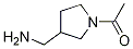 1-(3-AMinoMethyl-pyrrolidin-1-yl)-ethanone CAS#: 1251055-48-7