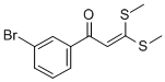 1-(3-BROMO-PHENYL)-3,3-BIS-METHYLSULFANYL-PROPENONE CAS#: 71504-03-5