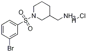 [1-(3-BroMo-benzenesulfonyl)-piperidin-3-yl]-Methyl-aMine hydrochloride CAS#: 1353986-00-1