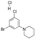 1-(3-Bromo-5-chlorophenyl)piperidine hydrochloride CAS#: 1334500-00-3