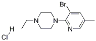 1-(3-Bromo-5-methylpyridin-2-yl)-4-ethylpiperazine hydrochloride CAS#: 1199773-19-7