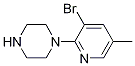 1-(3-Bromo-5-methylpyridin-2-yl)piperazine CAS#: 1187386-35-1