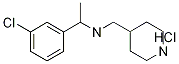 [1-(3-Chloro-phenyl)-ethyl]-piperidin-4-ylMethyl-aMine hydrochloride, 98+% C14H22Cl2N2, 分子量 289.25 CAS#: 1185309-93-6