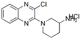 1-(3-Chloro-quinoxalin-2-yl)-piperidin-3-ylaMine hydrochloride, 98+% C13H16Cl2N4, 分子量 299.20 CAS#: 1185307-70-3