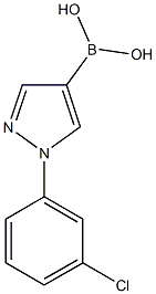 1-(3-Chlorophenyl)pyrazole-4-boronic acid CAS#: 1072945-88-0