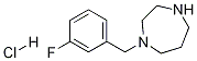 1-(3-Fluoro-benzyl)-[1,4]diazepane hydrochloride CAS#: 1353965-37-3